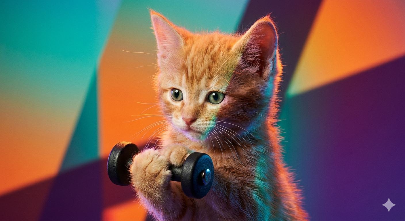 Котик на финальном аккорде